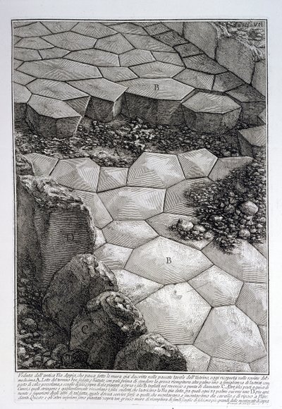 The Paving of the Via Appia Antica, from 